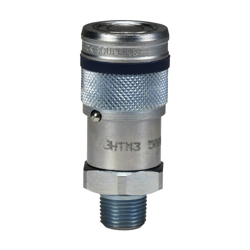 Dixon HT-Series 1/2 in. NPTF Correct Connect Steel Flushface Male Threaded Coupler