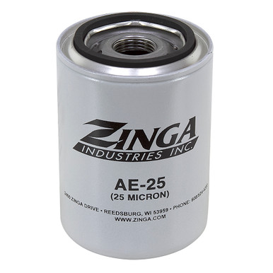 Replacement Filter Element 25 Micron Zinga AE25