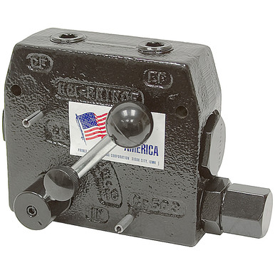3/8" NPT Hydraulic Flow Control Valve w/ Relief Prince Mfg RDRS-137-8