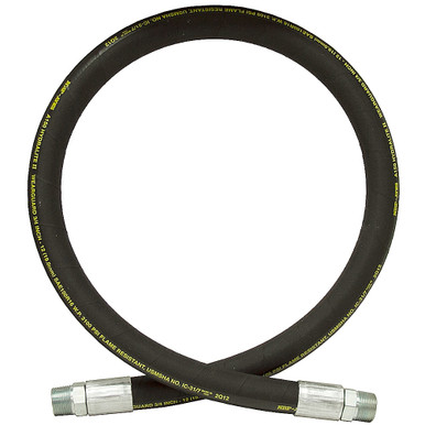 3/4" x 108" 3/4 NPTM x 3/4 NPTM SAE 100R16 Hydraulic Hose Assembly 3000 PSI NRP Jones