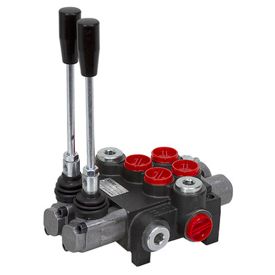 2 Spool 10 GPM Double Acting Hydraulic Valve Chief 220907
