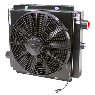 80 GPM Oil Cooler w/24 Volt DC Fan AKG DCS20-24