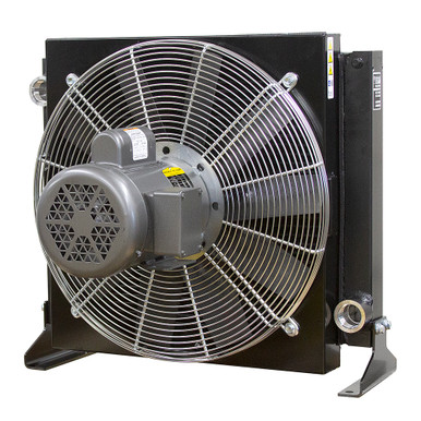 80 GPM Oil Cooler w/ 115/230 Volt AC Fan AKG AR30-1