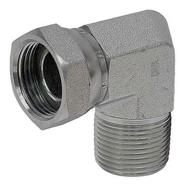 1" NPT Male x 1" NPT Female Swivel 90 Degree Elbow 1501-16-16 Adapter