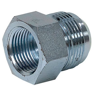JIC 10 Female x JIC 8 Male Straight 2406-10-08 Adapter