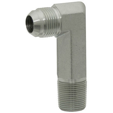 JIC 10 Male x 1/2" NPT Male 90 Degree Elbow 2501-LL-10-08 Adapter
