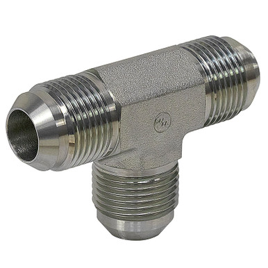 JIC 4 Male x JIC 4 Male x JIC 4 Male Tee 2603-04-04-04 Adapter