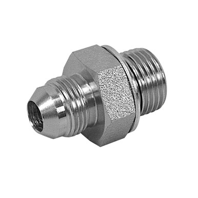 JIC 4 Male x 1/4" BSPP Male Straight 3800-04-04 Adapter