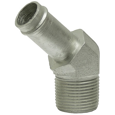 3/4" Hosebarb x 3/4" NPT Male 45 Degree Elbow 4503-12-12 Adapter