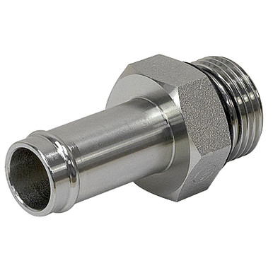 1/4" Hosebarb x SAE 4 Male Straight 4604-04-04 Adapter