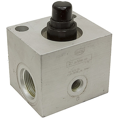 SAE 16 20 GPM 1100 PSI Relief Valve Non-Adjustable Heil