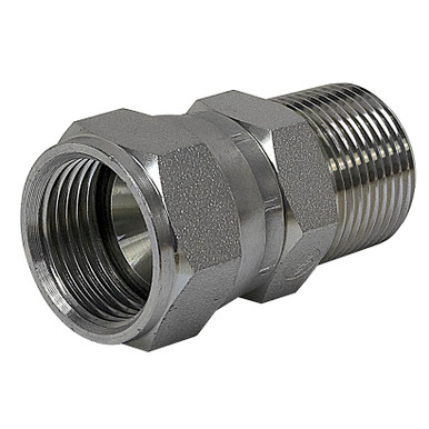 JIC 8 Female Swivel x 1/2" NPT Male Straight 6505-08-08 Adapter