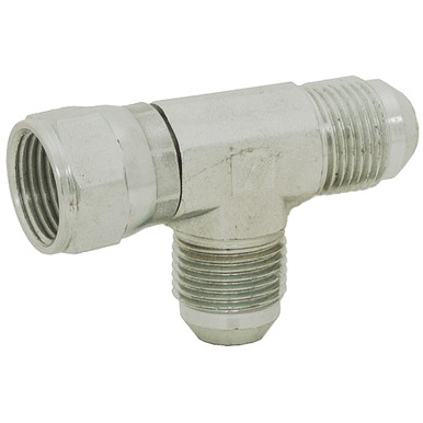 JIC 6 Male x JIC 6 Female Swivel x JIC 6 Male Tee 6602-06-06-06 Adapter