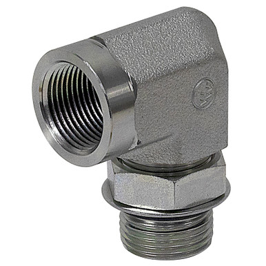 SAE 12 Male x 3/4" NPT Female 90 Degree Elbow 6805-12-12 Adapter