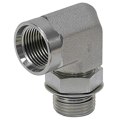 SAE 6 Male x SAE 6 Female 90 Degree Elbow 6815-06-06 Adapter