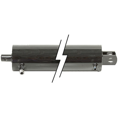 5" x 24" x 2" Double Acting Log Splitter Hydraulic Cylinder Fisher Hydraulics F600CY02