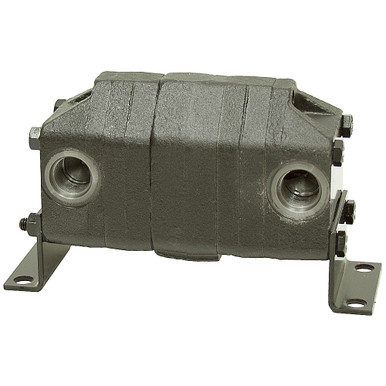 0.11 cu in 2 GPM 2 Section Rotary Flow Divider MTE P202R-5464