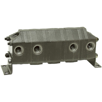 0.4 cu in 18 GPM 4 Section Rotary Flow Divider MTE P210R-5470