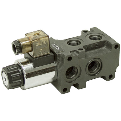 13 GPM 12 Volt DCSAE 8 Solenoid Operated Double Selector Valve Dynamic DSV-62-08-12