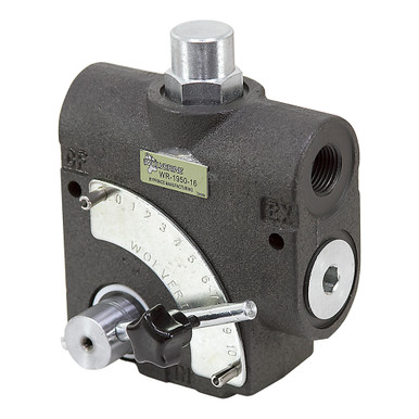 1/2" NPT 0-16 GPM Flow Control Valve w/Relief Valve Wolverine by Prince Mfg WR-1950-16