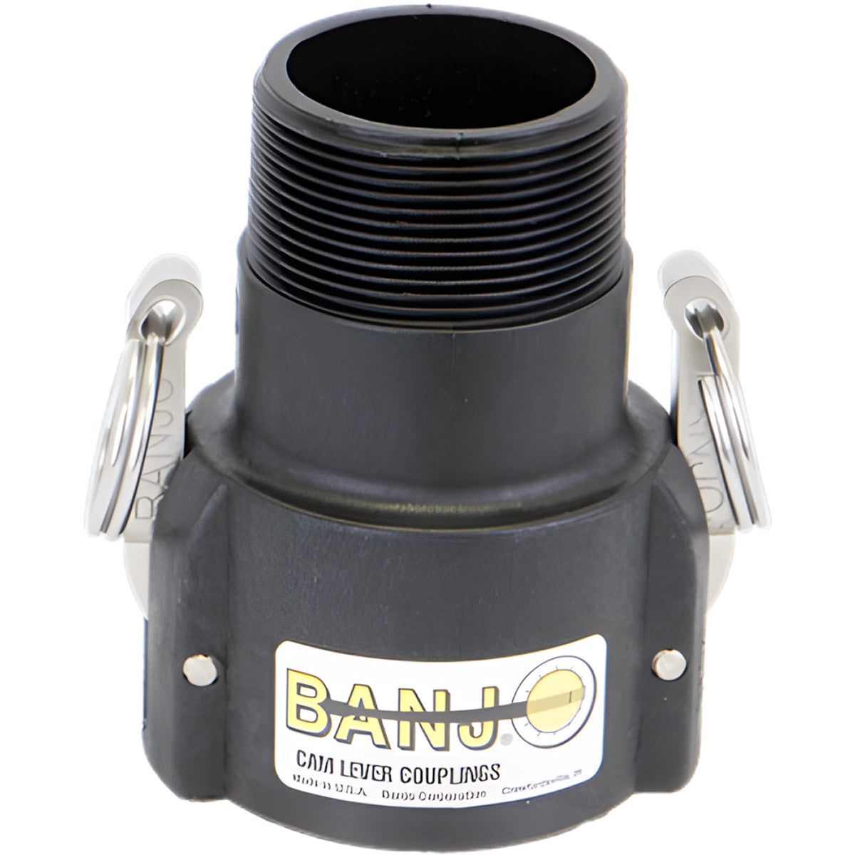 2" B SERIES CAM LOCK COUPLER -2" FEMALE COUPLER X 2" EXTENDED LENGTH MALE PIPE THREAD