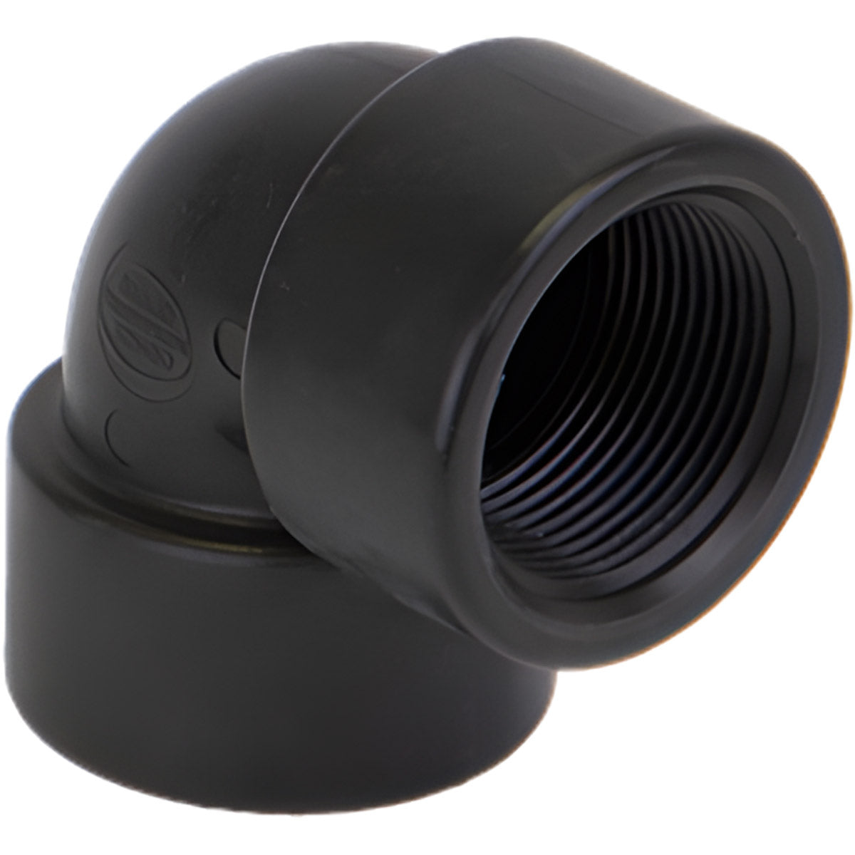 1-1/4 INCH X 1-1/4 INCH FNPT X FNPTPOLY ELBOW - 90