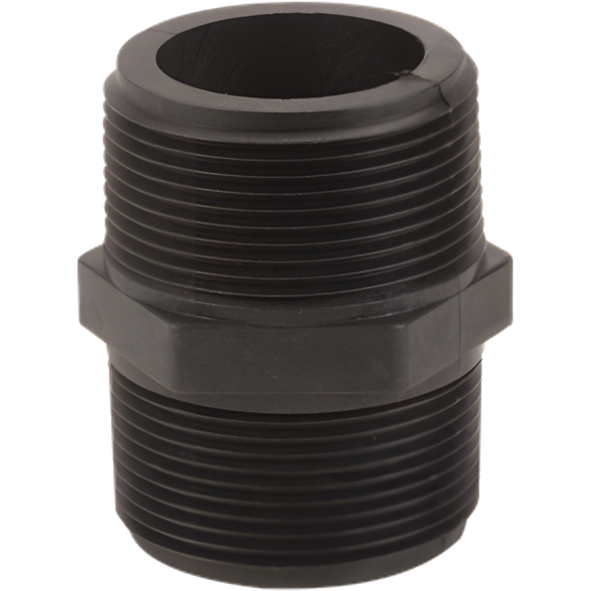 1-1/2 INCH X 1-1/2 INCH MNPT X MNPTPOLY NIPPLE