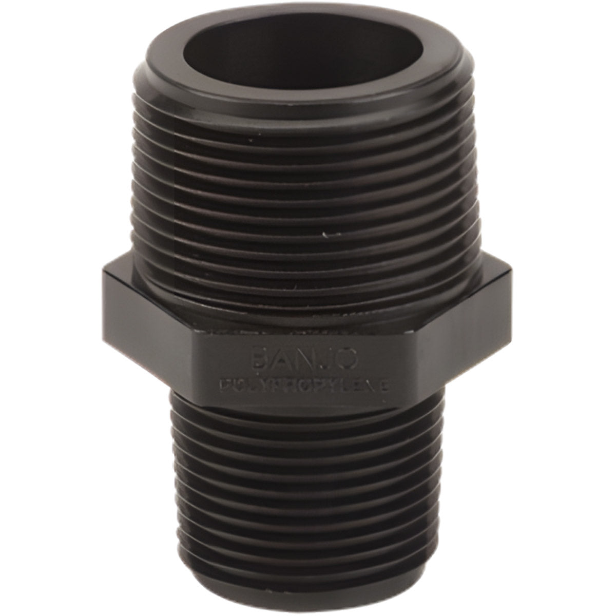 1-1/4 INCH X 1 INCH MNPT X FNPTPOLY REDUCER NIPPLE