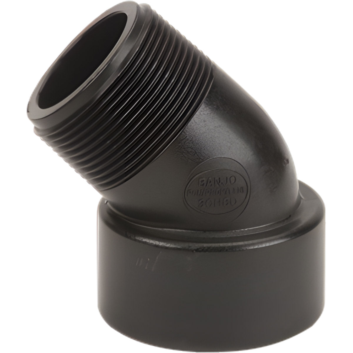 1-1/2 INCH X 1-1/2 INCH MNPT X FNPTPOLY STREET ELBOW - 45