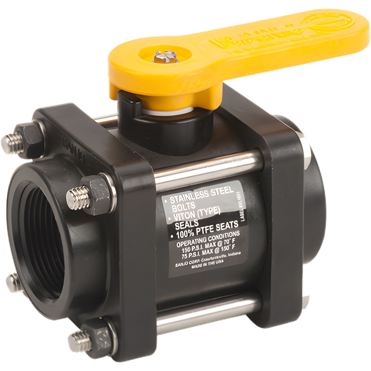 1-1/4" STANDARD BOLTED BALL VALVE