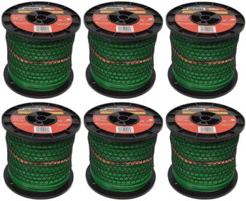 Shindaiwa Genuine 6-Pack of Grass Attack 3 Lb Spool .095" (dia.) Square Trimmer Line 909503-6PK