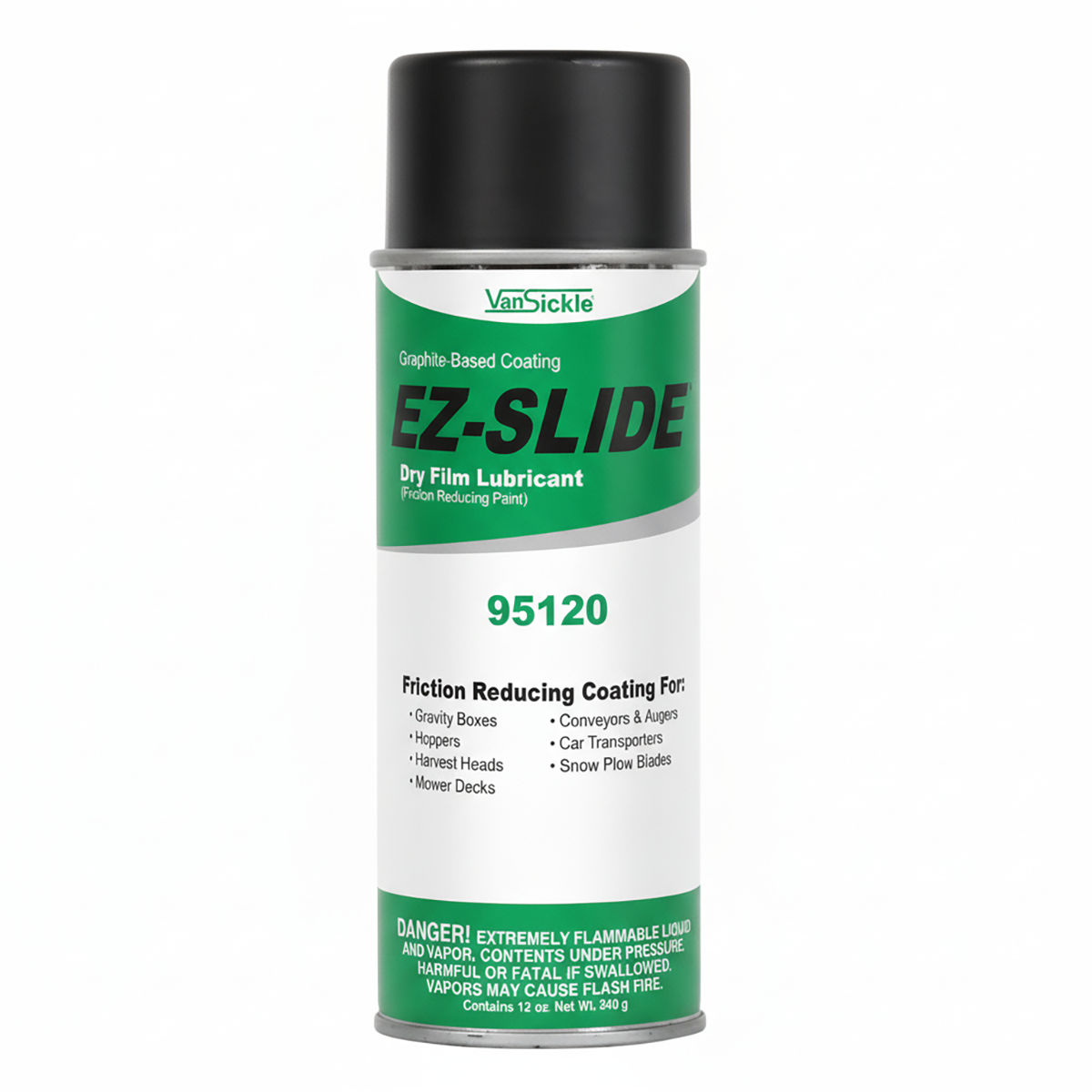 EZ-Slide Graphite Based Coating - 12 Ounce Aerosol - (6-Pack)