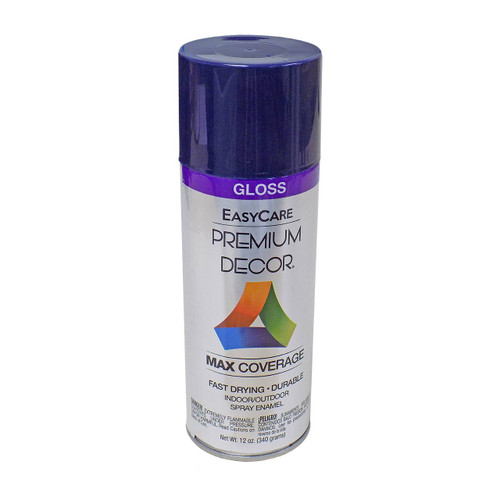 Premium Decor Enamel Spray Paint, Royal Blue, Gloss