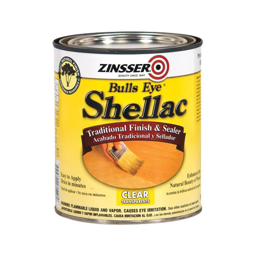 Zinsser Bulls Eye Shellac, Qt.