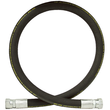 3/4" x 24" JIC 12F Swivel x JIC 12F Swivel SAE 100R17 Hydraulic Hose Assembly 3000 PSI NRP Jones