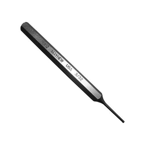 Mayhew Economy Finish Pin Punch, 3/32"