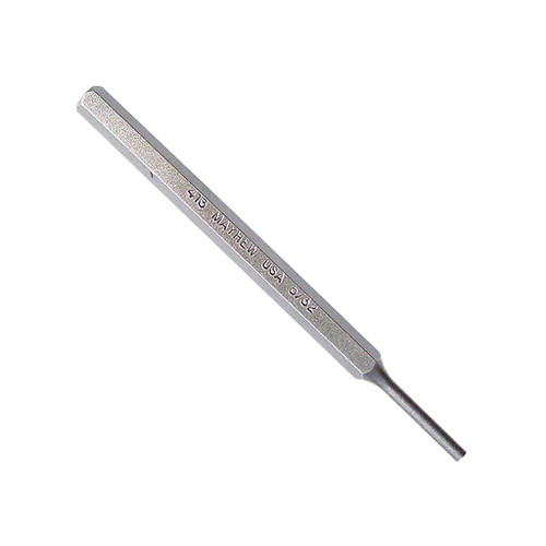 Mayhew Economy Finish Pin Punch, 5/32"