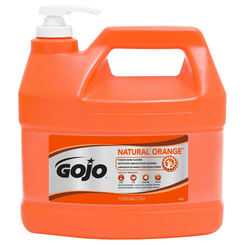 Go-Jo Natural Orange Pumice Hand Cleaner, Gal.