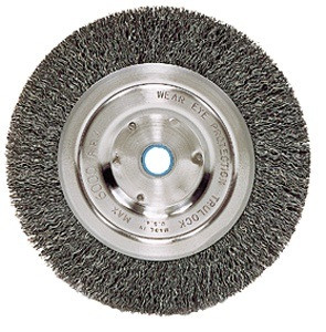 Weiler 8" Coarse Wire Wheel, 5/8" Arbor