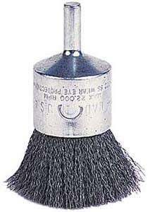 Weiler Wire End Brush, .020-Coarse