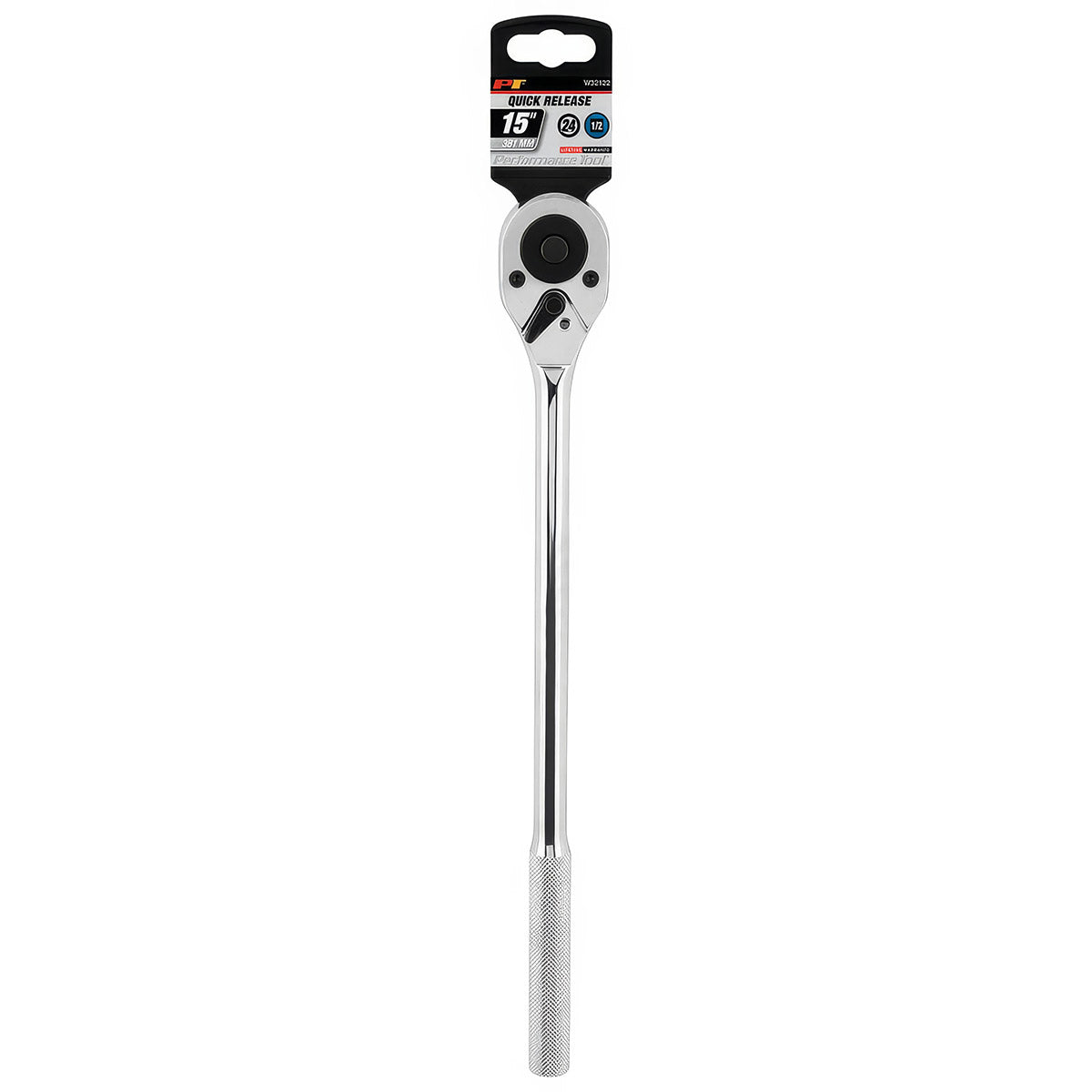 QR LONG HANDLE RATCHET - DR X 1/2"