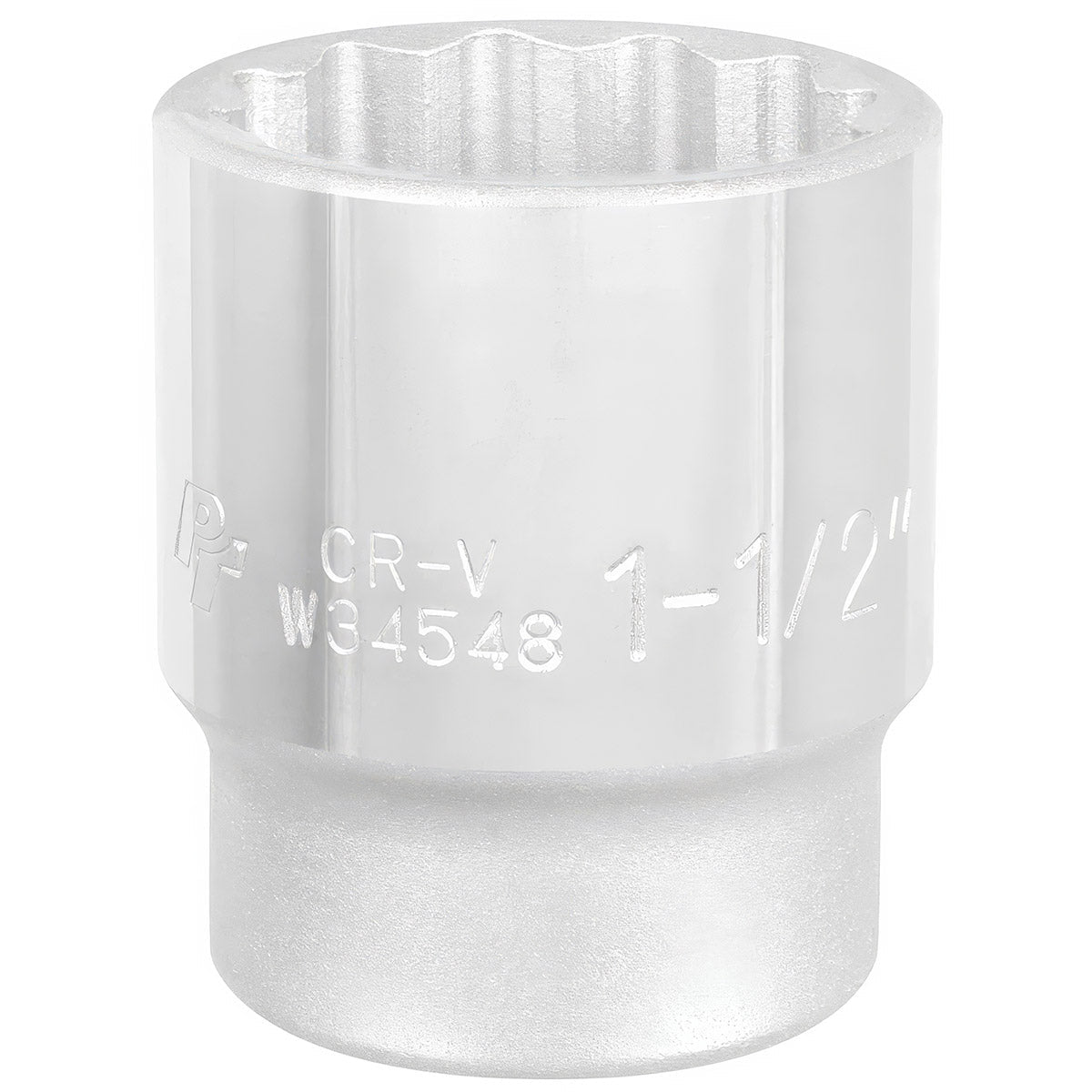 1-1/2 INCH X 12 POINT STANDARD IMPACT SOCKET - 3/4 INCH DRIVE