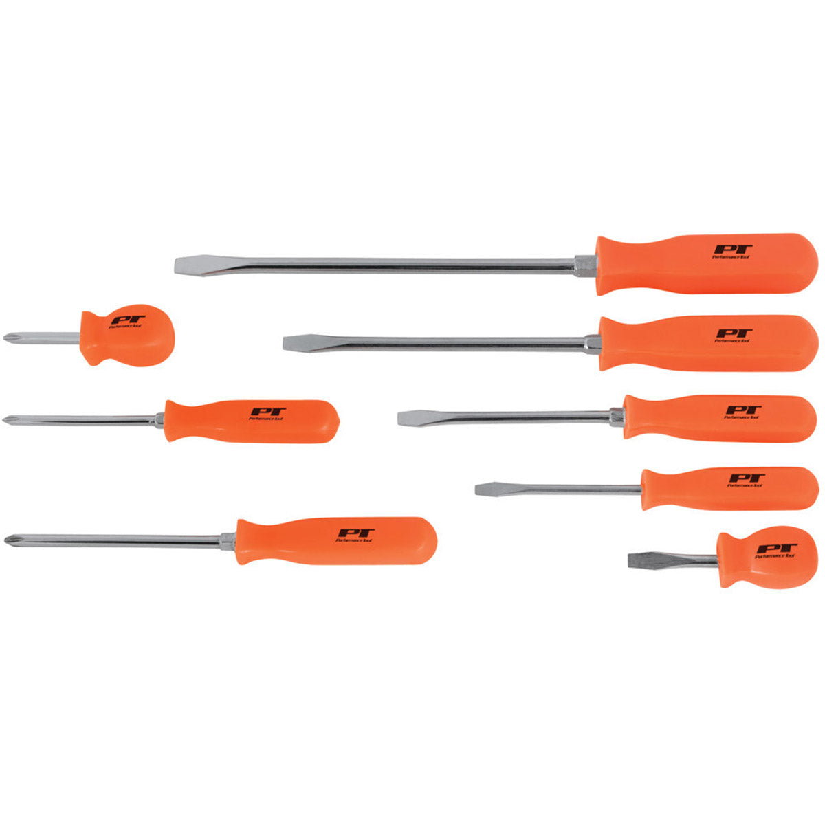 SCREWDRIVER SET - ORANGE - 8PC