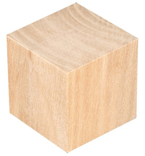 Woodworks Wooden Blocks, 3/4" x 3/4" x 3/4", Qty. 500