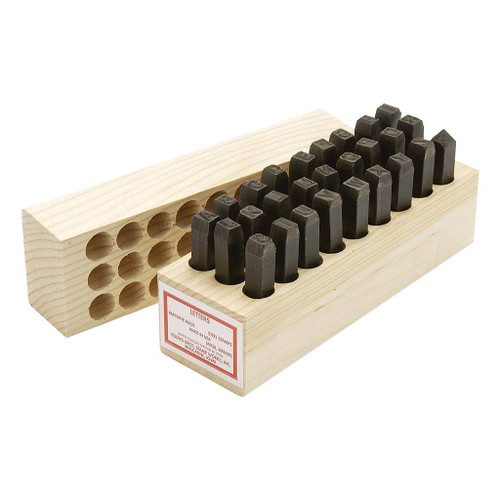 Young Bros. Steel Stamp Set, Letter, 3/16"