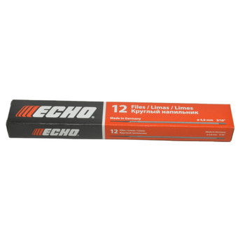 Echo Genuine Box of 12, 3/16"-4.8mm Chain Files 99988801722