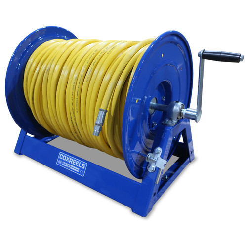 Coxreels 1125 Series Large Capacity Manual Rewind Spray Hose Reel - Reel & Hose - 3/8 in. x 400 ft.