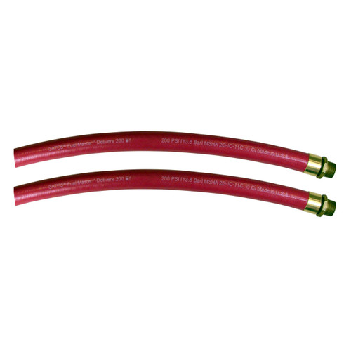 Gates Fuel Master™ Delivery 200 1 in. Fuel Oil Delivery Hose Assemblies w/ Male NPT Ends