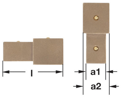 Ratchet Adapter 1/4" to 1/2" - Non-Sparking, Non-Magnetic W-143-RA