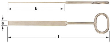 Knife, Gasket 1-3/16 Blade 27"L - Non-Sparking, Non-Magnetic K-52